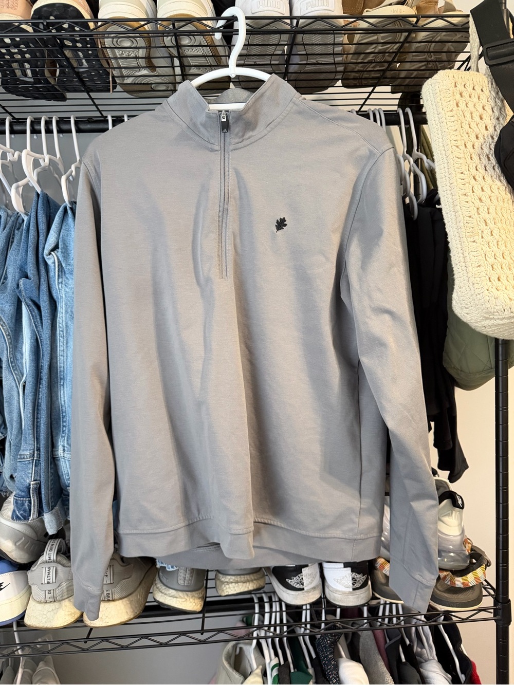 adidas quarter zip